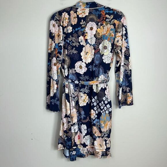 Johnny Was Pajama Set Robe Night Gown 2 Piece Size XS / Small - Picture 4 of 10